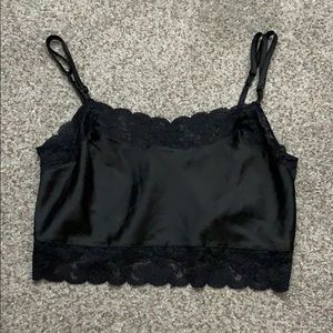 Silk Lace Brandy M. Top